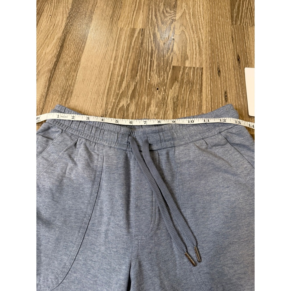Athleta Farallon Heathered Wide Crop Pants Blue Size 2 NWT Athleisure Travel - Picture 8 of 10